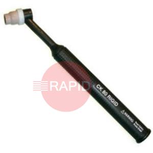 CK-CK24V12RSFRG  CK24V Gas cooled 80 amp Tig Torch With 1pc 4m Superflex Cable &.Gas Valve 3/8 BSP.